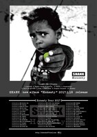 SHANK「Honesty Tour 2017」ポスター