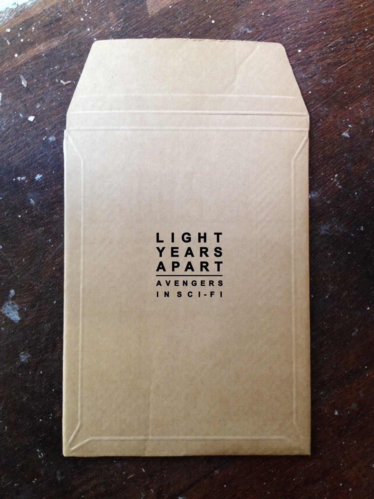 avengers in sci-fi「Light Years Apart」ジャケット