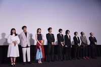 「きょうのキラ君」初日舞台挨拶の様子。