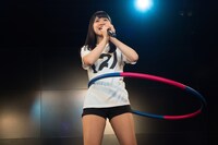 特技を披露する橋村理子。