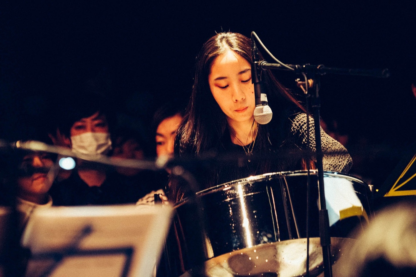 小林うてな（Steelpan）（撮影：後藤武浩）