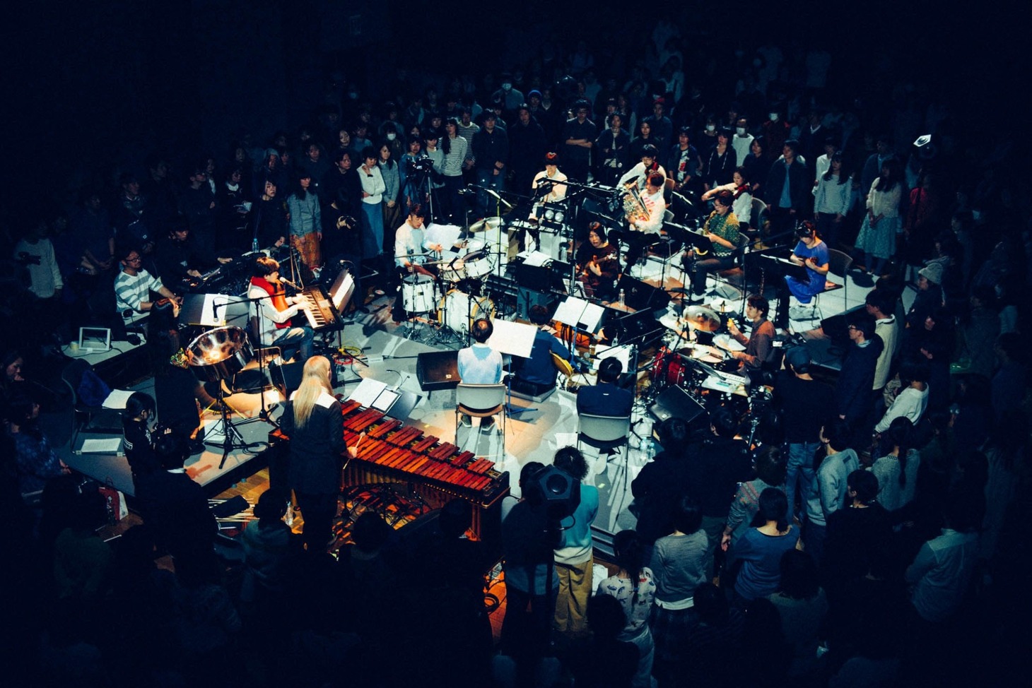 「Shuta Hasunuma Philharmonic Orchestra / Meeting Place」2月26日公演の様子。（撮影：後藤武浩）