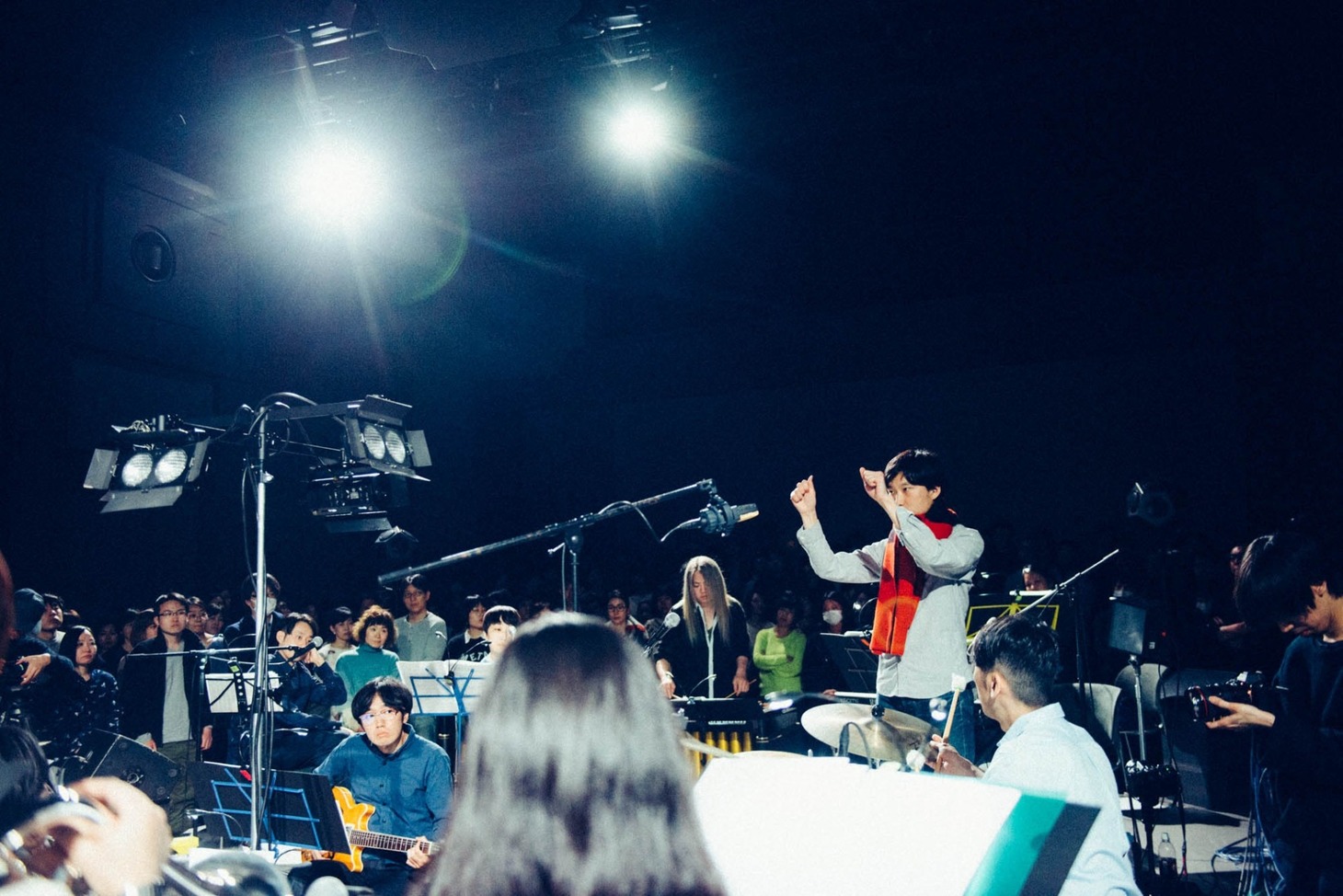 「Shuta Hasunuma Philharmonic Orchestra / Meeting Place」2月26日公演の様子。（撮影：後藤武浩）