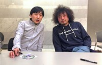 終演後の物販の様子。