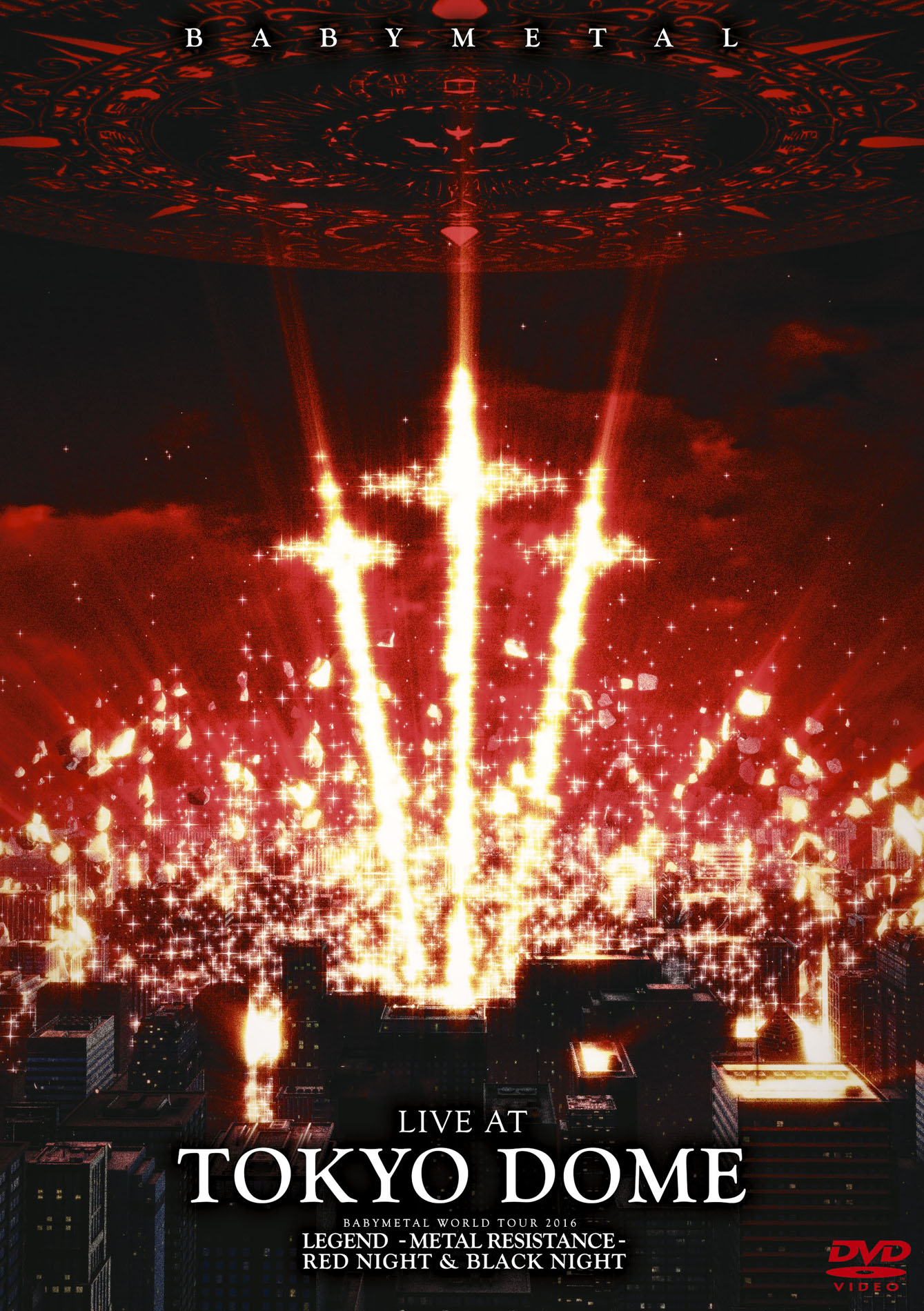 「LIVE AT TOKYO DOME」DVDジャケット