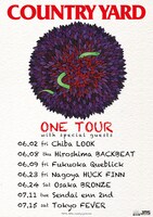 COUNTRY YARD「ONE TOUR」ポスター