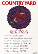 COUNTRY YARD「ONE TOUR」ポスター