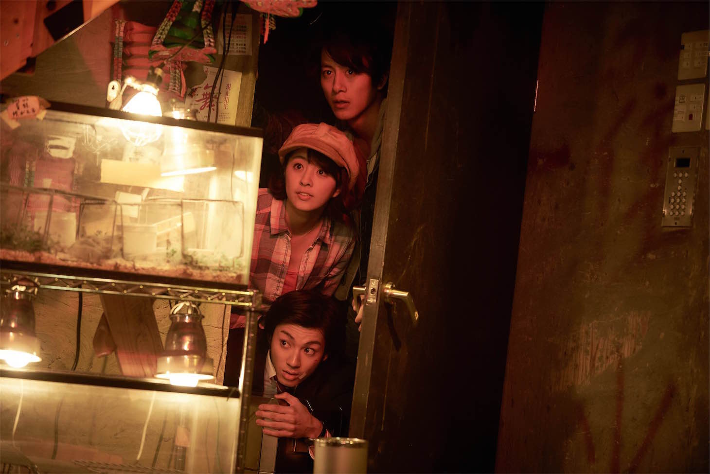 「破裏拳ポリマー」のワンシーン。 (C)2017「破裏拳ポリマー」製作委員会