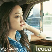 lecca「High Street」CD+DVD盤ジャケット