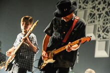 くるり「チミの名は。」東京・Zepp DiverCity TOKYO公演の模様。（撮影：岸田哲平）