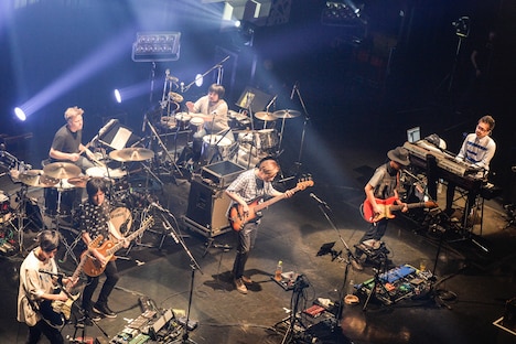 くるり「チミの名は。」東京・Zepp DiverCity TOKYO公演の模様。（撮影：岸田哲平）