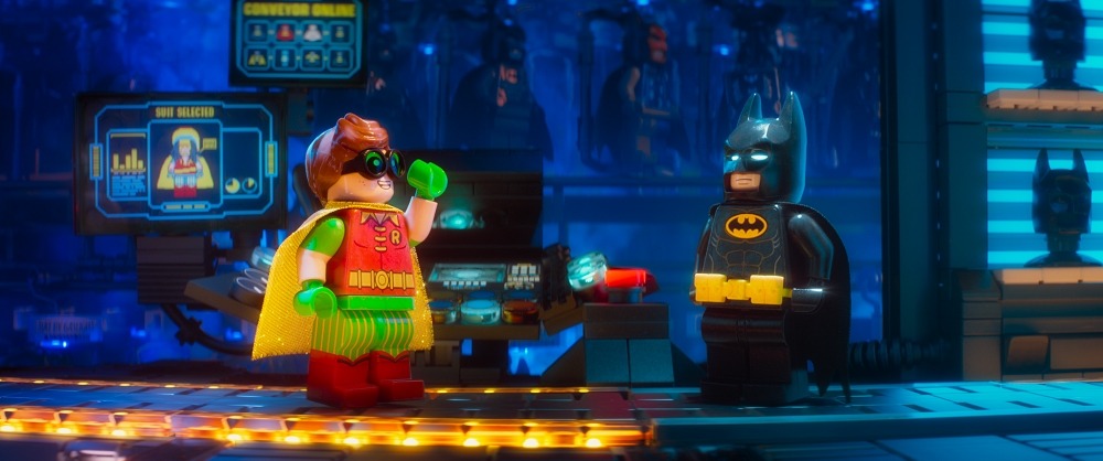 「レゴバットマン ザ・ムービー」のワンシーン。