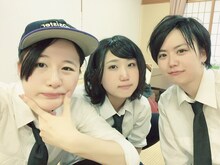 現体制のせのしすたぁ。左からまお、みか、ゆーたん。