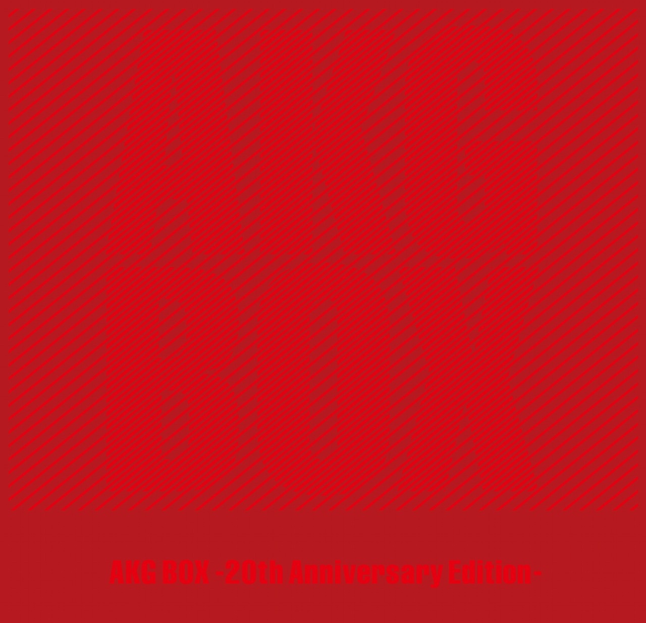 ASIAN KUNG-FU GENERATION「AKG BOX -20th Anniversary Edition-」ジャケット