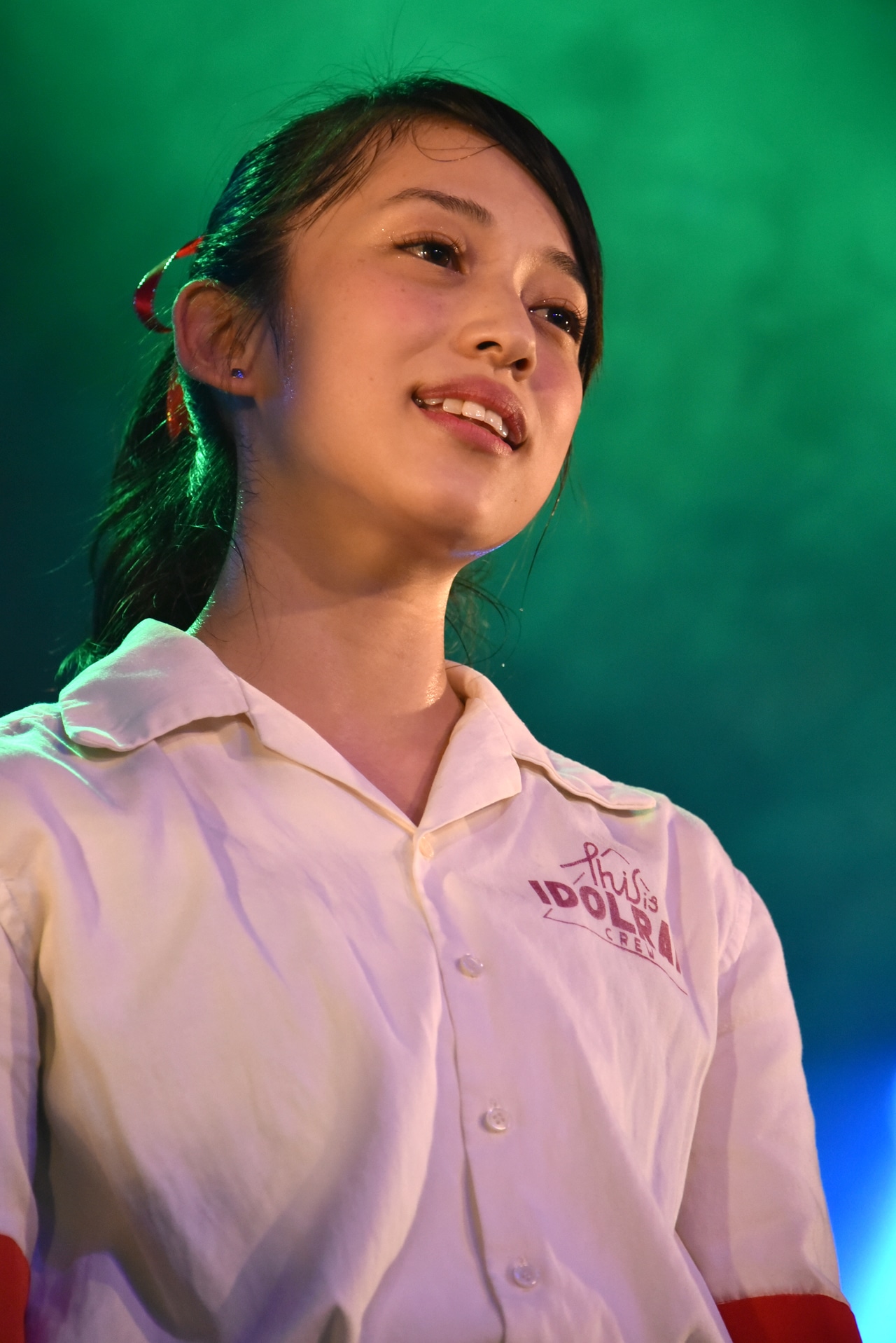 「lyrical school one man live 2017 “ラストソング”」出演時のmei。
