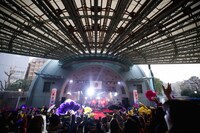 3月4日に東京・上野恩賜公園水上音楽堂で行われた「『天上天下唯我独尊』全身全霊フリーライブ」の様子。