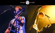「ぴあ presents STAND ALONE Vol.4 supported by uP!!!」に出演する新里英之（HY）と杉本雄治（WEAVER）。
