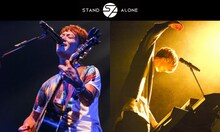 「ぴあ presents STAND ALONE Vol.4 supported by uP!!!」に出演する新里英之（HY）と杉本雄治（WEAVER）。
