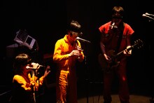 POLYSICS「20周年 OR DIE!!! All Time POLYSICS!!!」の様子。（撮影：三吉ツカサ）