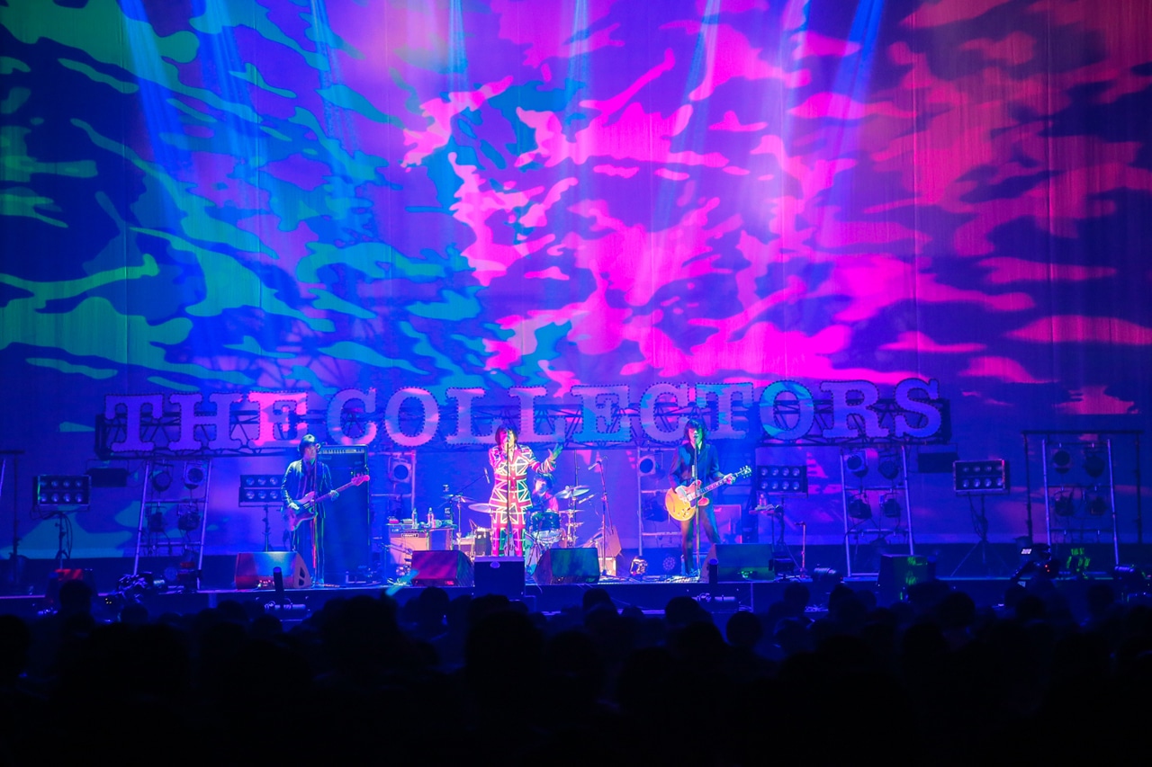 THE COLLECTORS「THE COLLECTORS "MARCH OF THE MODS" 30th Anniversary」の様子。（撮影：柴田恵理）