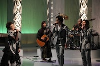 フジテレビ系「MUSIC FAIR」のワンシーン。 (c)フジテレビ