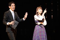 大場美奈のソロステージの様子。(c)AKS