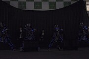 LeadとEL SQUADのコラボパフォーマンスの様子。
