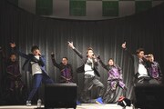 LeadとEL SQUADのコラボパフォーマンスの様子。