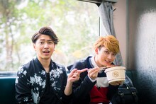 左からコーイチ、ユーキ。