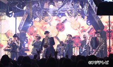 東京スカパラダイスオーケストラとさかなクン。