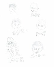 ジョーが描いたイラスト。