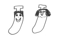 ジョーが描いたイラスト。