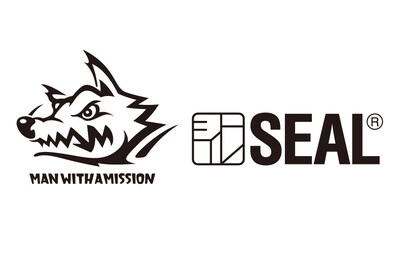 「MAN WITH A MISSION×SEAL」コラボロゴ