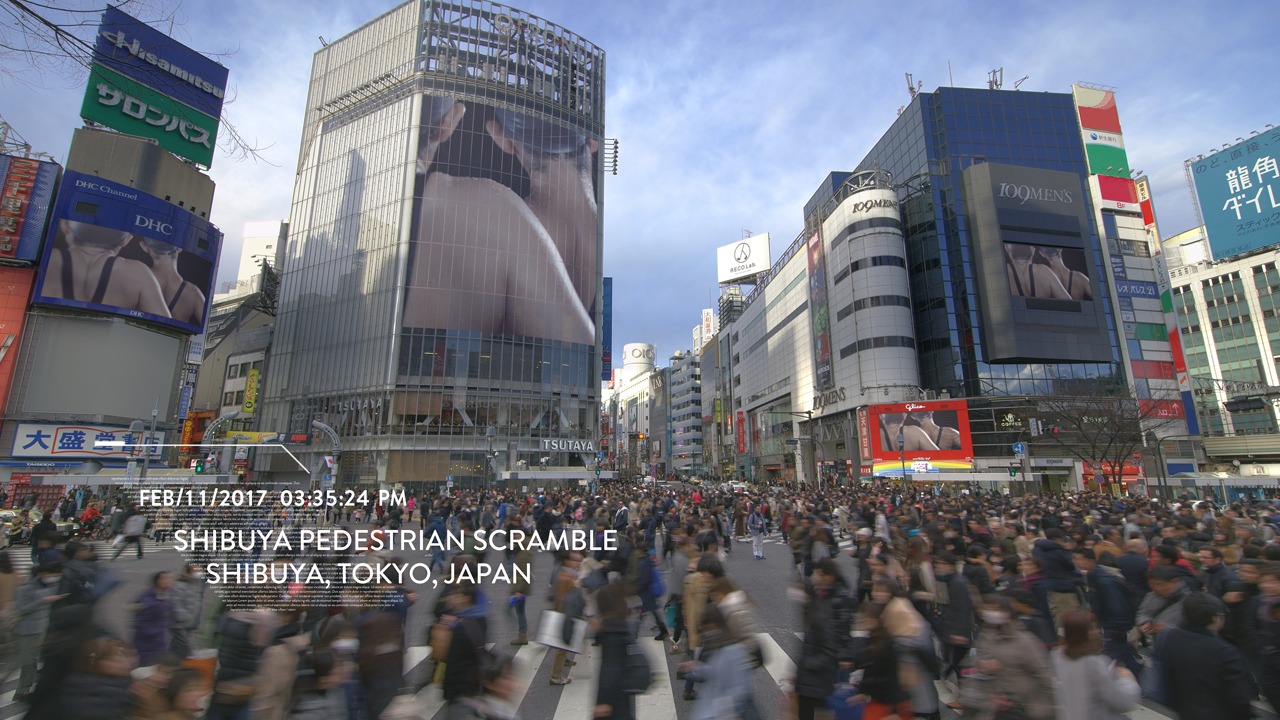 「8K:VR Ride featuring "Tokyo Victory"」のワンシーン。