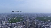 「8K:VR Ride featuring "Tokyo Victory"」のワンシーン。