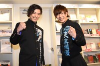 左から勇翔、田村侑久（BOYS AND MEN）。