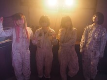 ゆるめるモ！「震えて甦れ」ミュージックビデオ撮影時の様子。