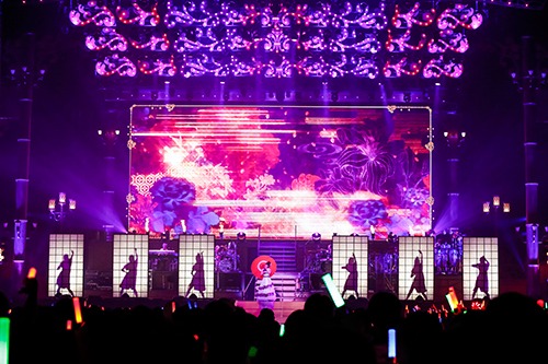 水樹奈々「NANA MIZUKI LIVE ZIPANGU 2017」最終公演の様子。（Photo by hajime kamiiisaka）