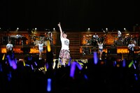 水樹奈々「NANA MIZUKI LIVE ZIPANGU 2017」最終公演の様子。（Photo by hajime kamiiisaka）