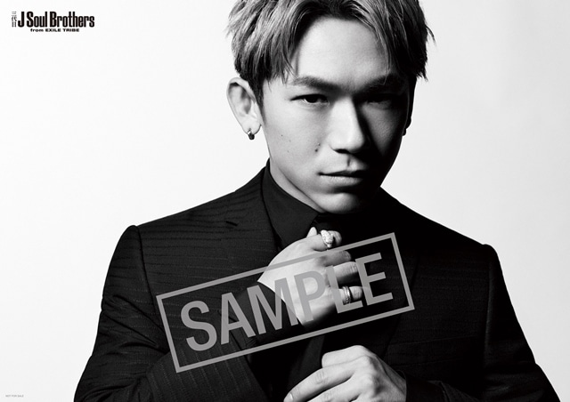 三代目 J Soul Brothers from EXILE TRIBE「THE JSB WORLD」ファンクラブモバイルサイト特典ポスターサンプル（NAOTO）