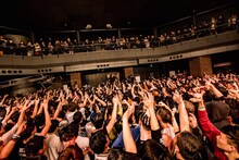 Crystal Lake「True North Tour ONEMAN SHOW」東京・TSUTAYA O-EAST公演の様子。（Photo by TAKASHI KONUMA）