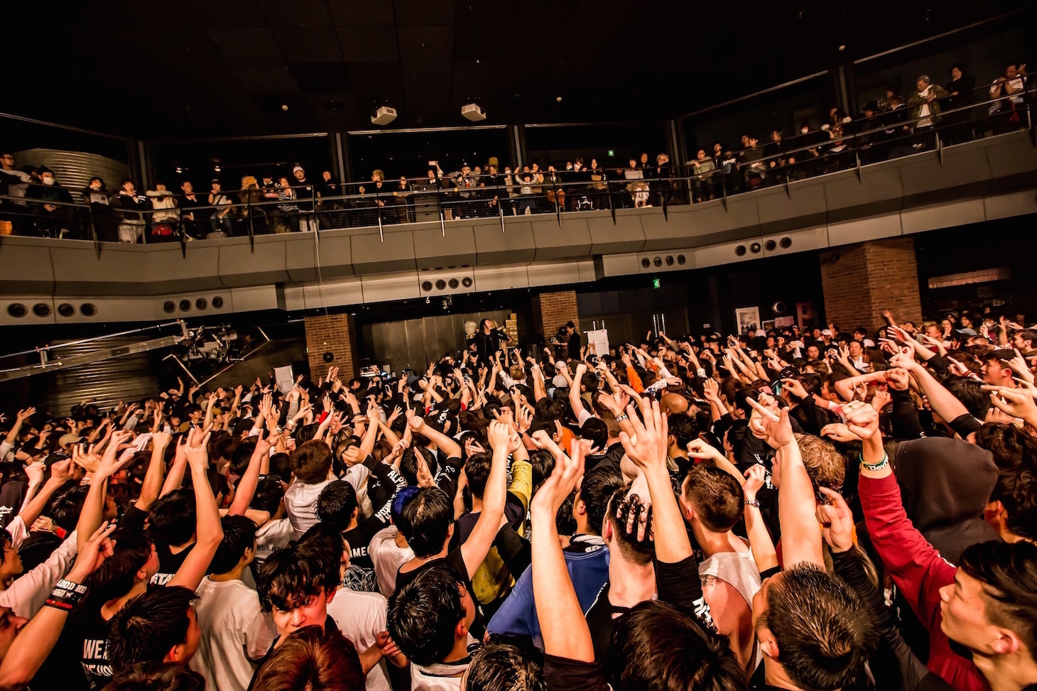Crystal Lake「True North Tour ONEMAN SHOW」東京・TSUTAYA O-EAST公演の様子。（Photo by TAKASHI KONUMA）