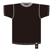 「NO DIGGIN', NO LIFE. T-shirt ブラック」表面デザイン見本