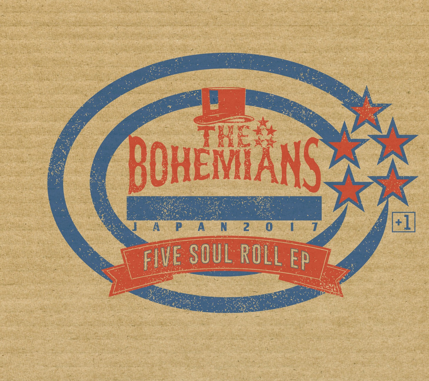 THE BOHEMIANS「FIVE SOUL ROLL EP ＋1」ジャケット