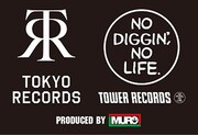 「TOKYO RECORDS in TOWER RECORDS SHIBUYA produced by MURO」ロゴ