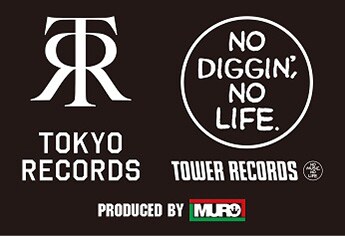 「TOKYO RECORDS in TOWER RECORDS SHIBUYA produced by MURO」ロゴ