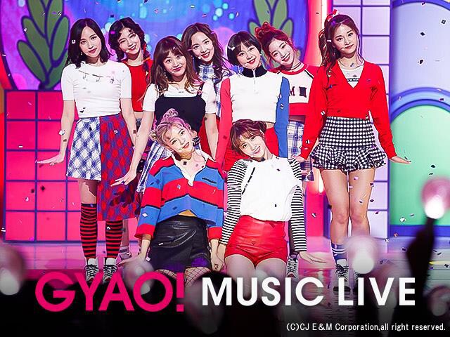 Twice Tt 含む8曲のライブ映像 Gyao で1カ月公開 音楽ナタリー