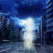 ふすいによる「独り言」MVのイラスト。