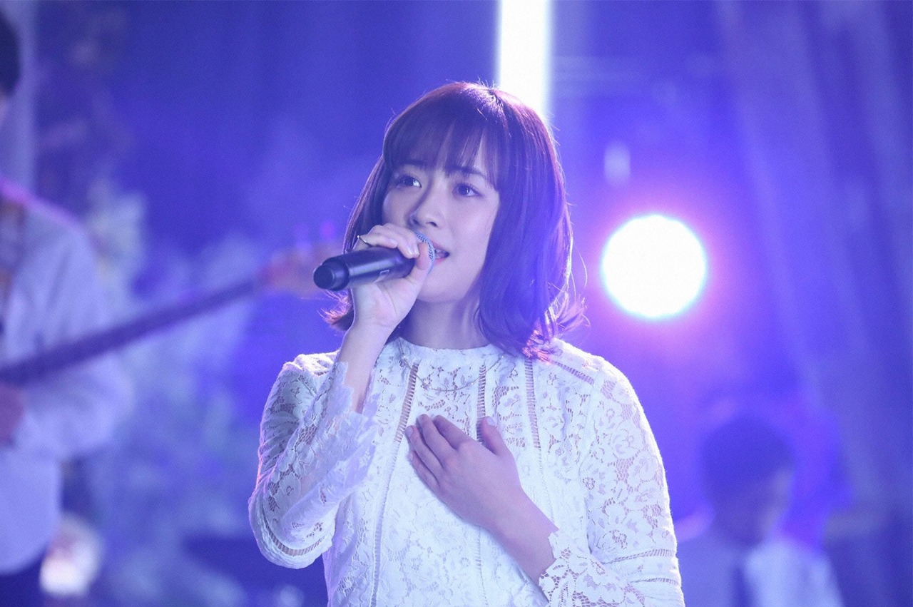 「Love music」出演時の大原櫻子。 (c)フジテレビ