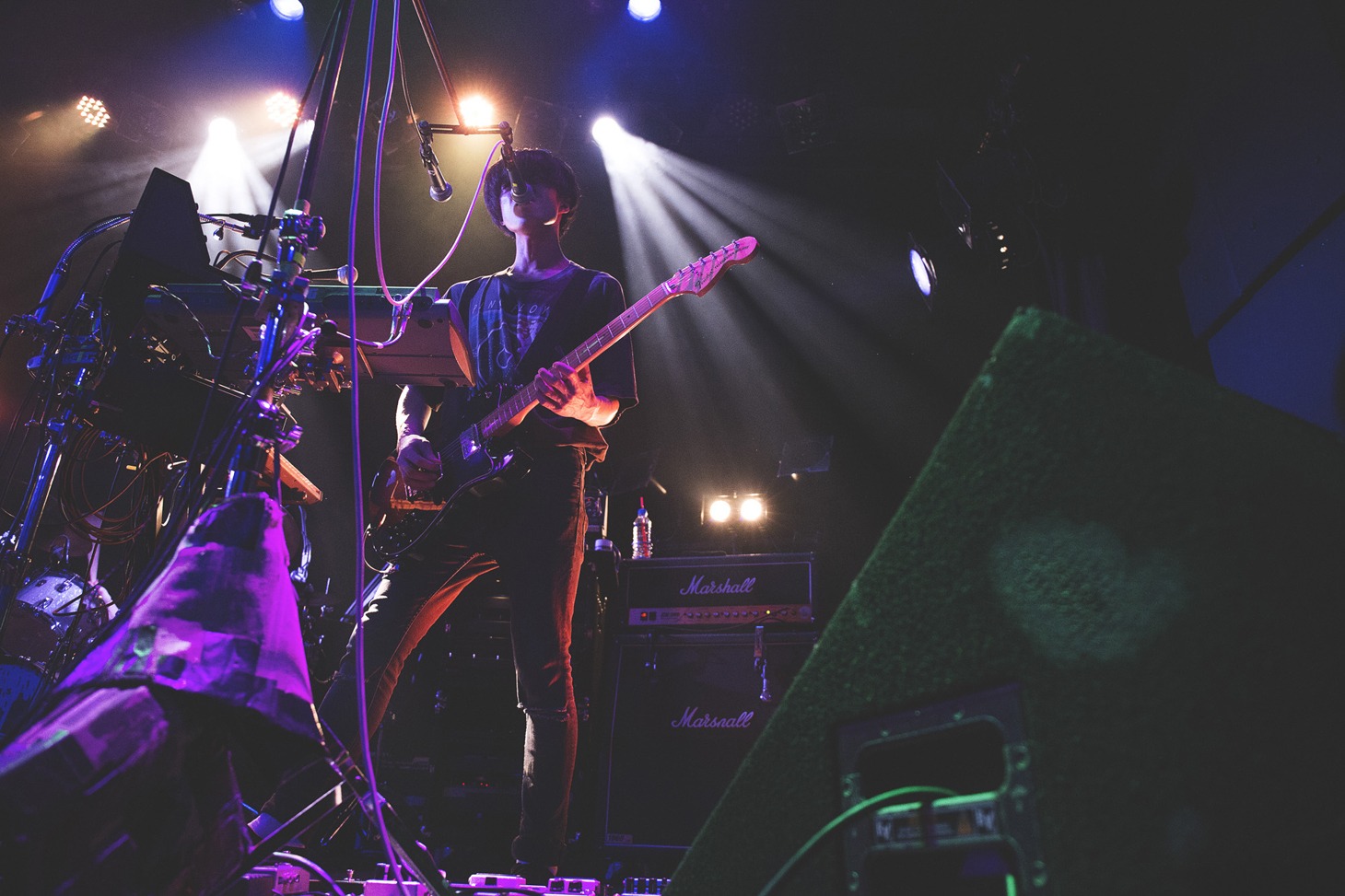 木幡太郎（G, Vo, Syn）（Photo by Hiroaki Kuwabara）